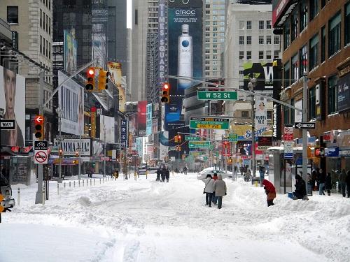 634906243525050000 Tận hưởng mùa tuyết rơi New York